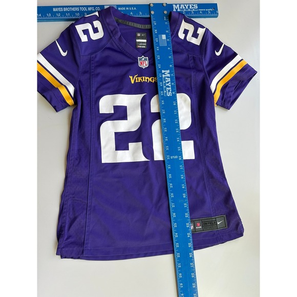 Nike Minnesota Vikings Harrison Smith 22 Jersey Womens Small Purple NFL On Field - Picture 8 of 9